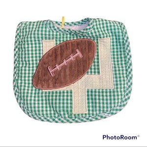 Mud Pie Baby-Boys Newborn Football Bib